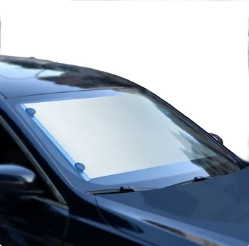 Търговия на едро с 20 бр./Ctn Авто Автоматично Прибиращ се сенника На Предното Прозорец, Фольгированный Завеса За Защита От Uv, Авто Прозорец Козирка