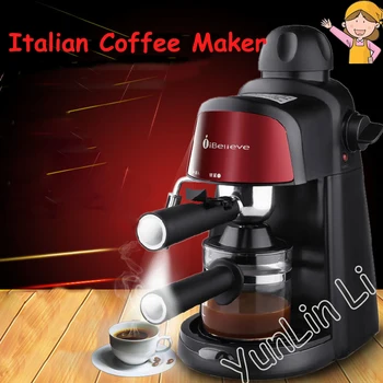 Италианската полуавтоматична машина за еспресо кафемашина налягане на помпата 5 бара Домакински търговска машина за разпенване на млякото