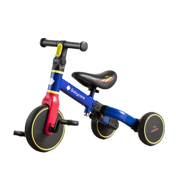 Детски триколки, велосипеди, играчки за момчета и момичета, 1-5 години, балансирана велосипедна количка за разходка с бебето.