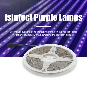10 м led UV-лента Ултравиолетова гъвкава лилаво 33 фута Blacklight 600 светодиоди дезинфицирующая светлинна лента