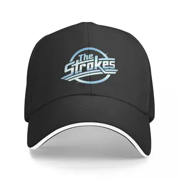Бейзболна шапка с инструментална лента за мъже и жени, шапка със синьо лого, шапка с див топка, шапка на поръчка
