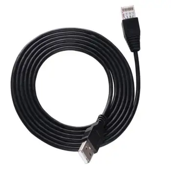 Конзола кабел USB към RJ50 APC Smart-UPS Смяна на USB кабел AP9827 940-0127B 940-127C 940-0127E AP9827 С Гласове разтоварване капак