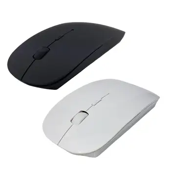 . Безжична мишка 4G с тихо щракване 1600 dpi, безжична оптична мишка с 3 регулируеми нива DPI, безшумни за настолен компютър PC