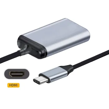 USB кабел-C Type C-HDMI, HDTV адаптер 4K 60hz 1080p за таблети, телефони и лаптопи