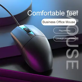 Обикновена мишка програмируеми ергономична жичен за компютър PC Gamer лаптоп офис мишката Жичен мишка интерфейс Usb преносим