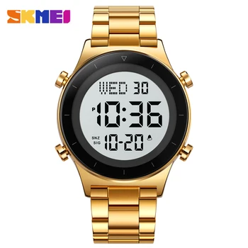 SKMEI 2079 Модерни цифрови спортни кварцов мъжки часовник с прости обратното броене водоустойчив електронни мъжки часовник Clock 1611 reloj hombre