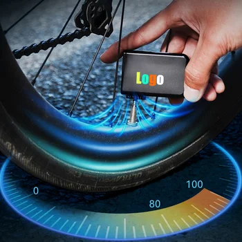60 W Мини-быстросъемный велосипеден помпа високо налягане за напомпване на гуми, въздушна помпа за велосипед, надуваем led компресор Presta Schrader