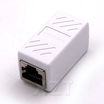 Цветна жена мрежов конектор LAN Адаптер Съединител удължителен кабел RJ-45 Ethernet кабел удължителен кабел конвертор съединител