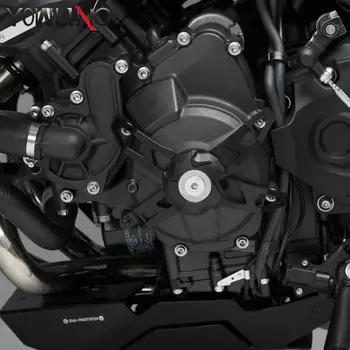 За YAMAHA MT-09 MT 09 XSR900 FZ09 2015 2016 2017 2018 2019 2020 2021 2022 Защита на капака на алтернатора мотоциклет Защита на двигателя