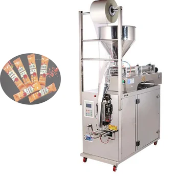 Автоматична опаковъчна машина за кетчуп, шампоан и крем сос, машина за дозиране и запечатване на сос, 15-20 пакети, за една минута