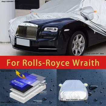 За RoLLS-Royce Призрак Външна защита, пълни с автомобил сеат, снежната покривка, козирка, водоустойчива прахозащитен външни автомобилни аксесоари