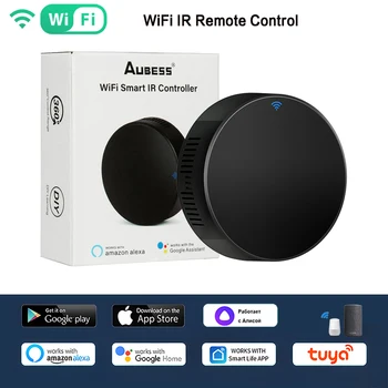Sasha WiFi IR дистанционно управление за телевизор DVD AUD AC дистанционно управление на Hristo Smart Life Контролер за умна къща чрез Алекса Google Home