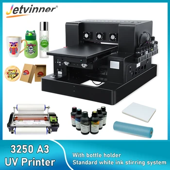UV Плосък принтер A3 за EPSON L805 с Превръщането UV принтер DTF за Бутылочного корпуса на Телефона, Акрилни, Метални, Дървени Чаши, UV принтер