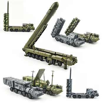 1/72 4d Монтаж на военната система на балистични ракети S-300 SA-10 Grumble RT-2PM Topol Леене под налягане модел камион строителни играчки набор от
