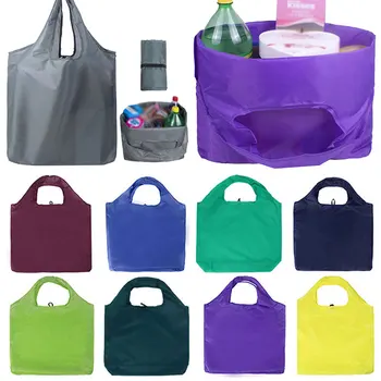 Еко-чанта за пазаруване, чанта-тоут, чанти за съхранение на прибори, универсална портативна однотонная водоустойчив в западен стил, удобна мода
