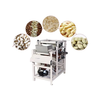 Машина за белене на бадеми най-доброто качество на 100-150 кг/ч/машина за премахване на кора фъстъци влажен тип/машина за премахване на кора от нахут и соя