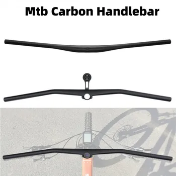 От въглеродни влакна волана Мтб велосипеди маса Вградена карбоновая дръжка Мтб за планински велосипед XC/AM Integr Bar с пръчка Притежателя на компютъра