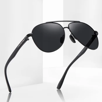2023 Нов издаде лицензия за същата дейност Метални Слънчеви Очила с Високо Качество Класически Мъжки слънчеви Очила Риболов Vintage Мода Шофиране UV400