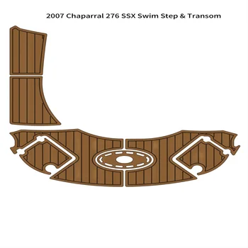 2007 Платформа за плуване Chaparral 276 SSX, транцевая лодка, подложка за пода от пеноматериала ЕВА, тиково дърво