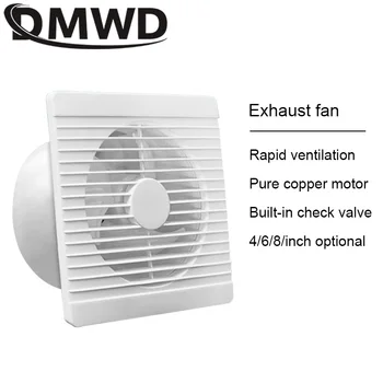 DMWD 4/6/8 Инча Подвесное монтаж на стена Прозорец, Вентилатор Fan Усилвател Въздуховод Баня Кухня Тоалетна отдушник Аспиратор