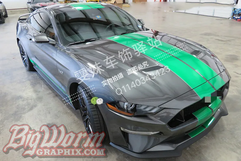 Автомобилни стикери за модификация на купето Ford Mustang GT автомобилни стикери MUSTANG 2019 персонализирани стикери за състезания . ' - ' . 1