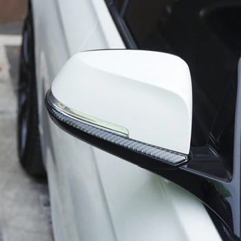 2 бр. Меки Странични Огледала за обратно виждане, изработени От Въглеродни Влакна С Накладки За 3-4 Серия GT F30 F33 F34 F35 2013-2018 Аксесоари